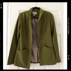 Green blazer